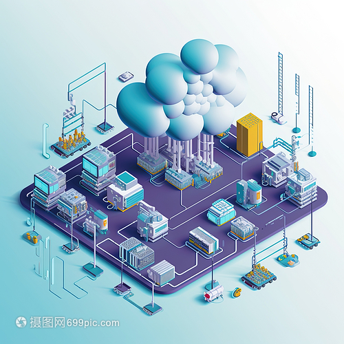 工業(yè)物聯(lián)網(wǎng)設(shè)計(jì)圖的數(shù)字藝術(shù) 技術(shù)與服務(wù)的融合之美
